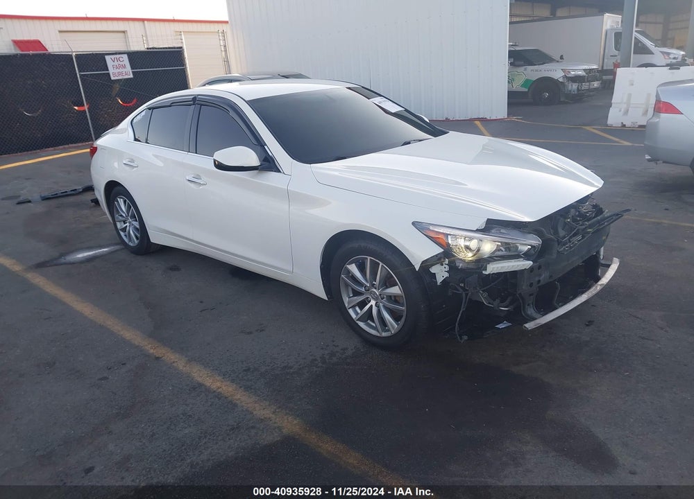 2015 INFINITI Q50 VIN: JN1BV7ARXFM408624