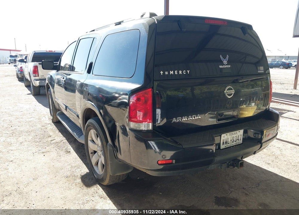 2013 NISSAN ARMADA SV VIN: 5N1AA0NC3DN604201