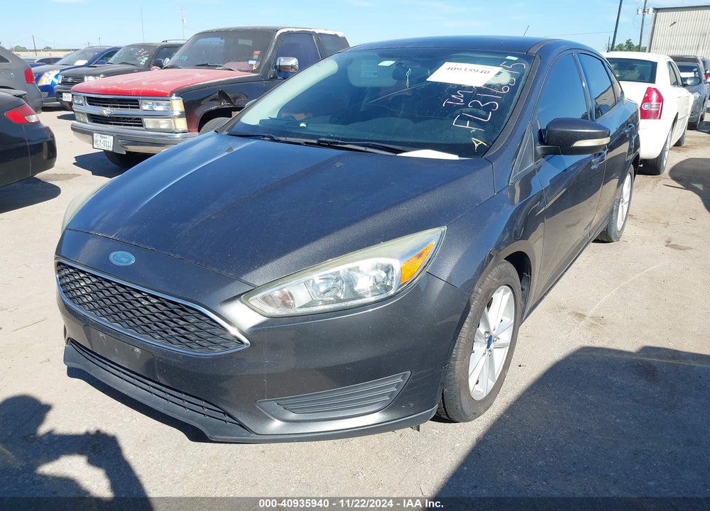 2015 FORD FOCUS SE VIN: 1FADP3F22FL316875