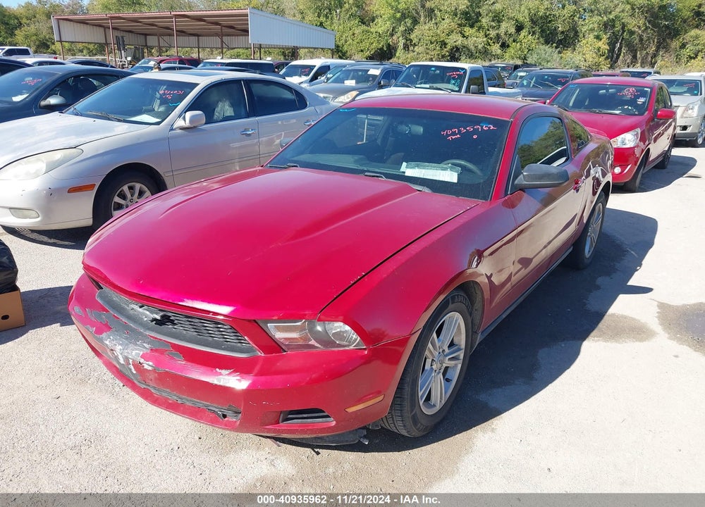 2011 FORD MUSTANG V6 VIN: 1ZVBP8AM0B5169815