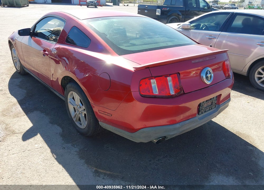 2011 FORD MUSTANG V6 VIN: 1ZVBP8AM0B5169815