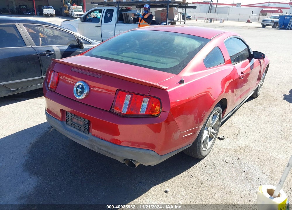 2011 FORD MUSTANG V6 VIN: 1ZVBP8AM0B5169815