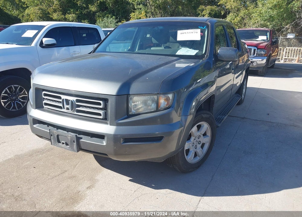 2007 HONDA RIDGELINE RTL VIN: 2HJYK16567H548611