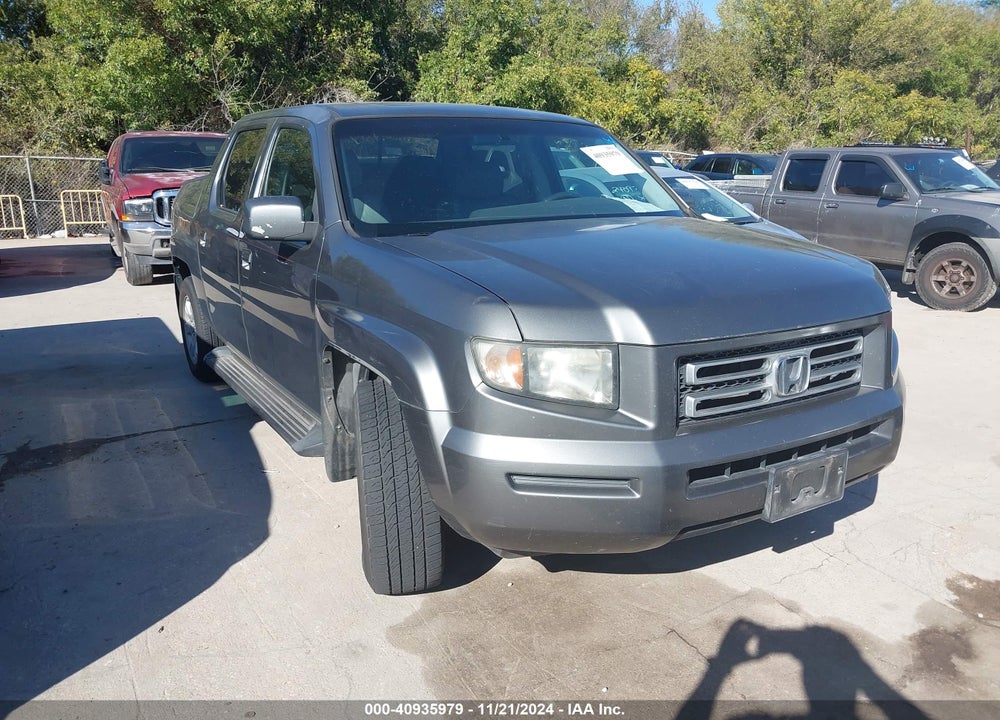 2007 HONDA RIDGELINE RTL VIN: 2HJYK16567H548611