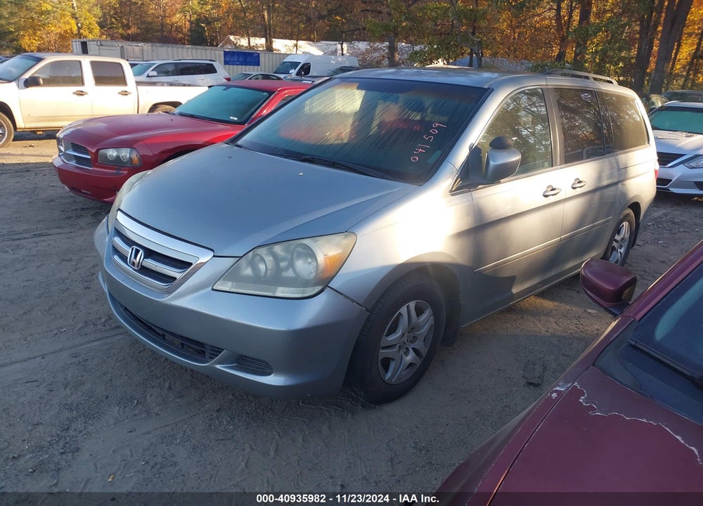 2006 HONDA ODYSSEY EX VIN: 5FNRL38486B041509