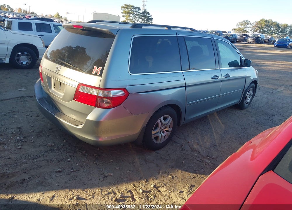 2006 HONDA ODYSSEY EX VIN: 5FNRL38486B041509