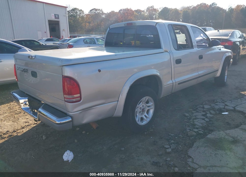 2002 DODGE DAKOTA SLT VIN: 1B7HL48X82S548578