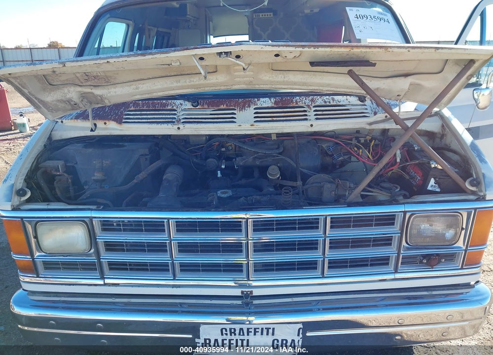 1987 DODGE RAM VAN B350 VIN: 2B6KB3314HK226131