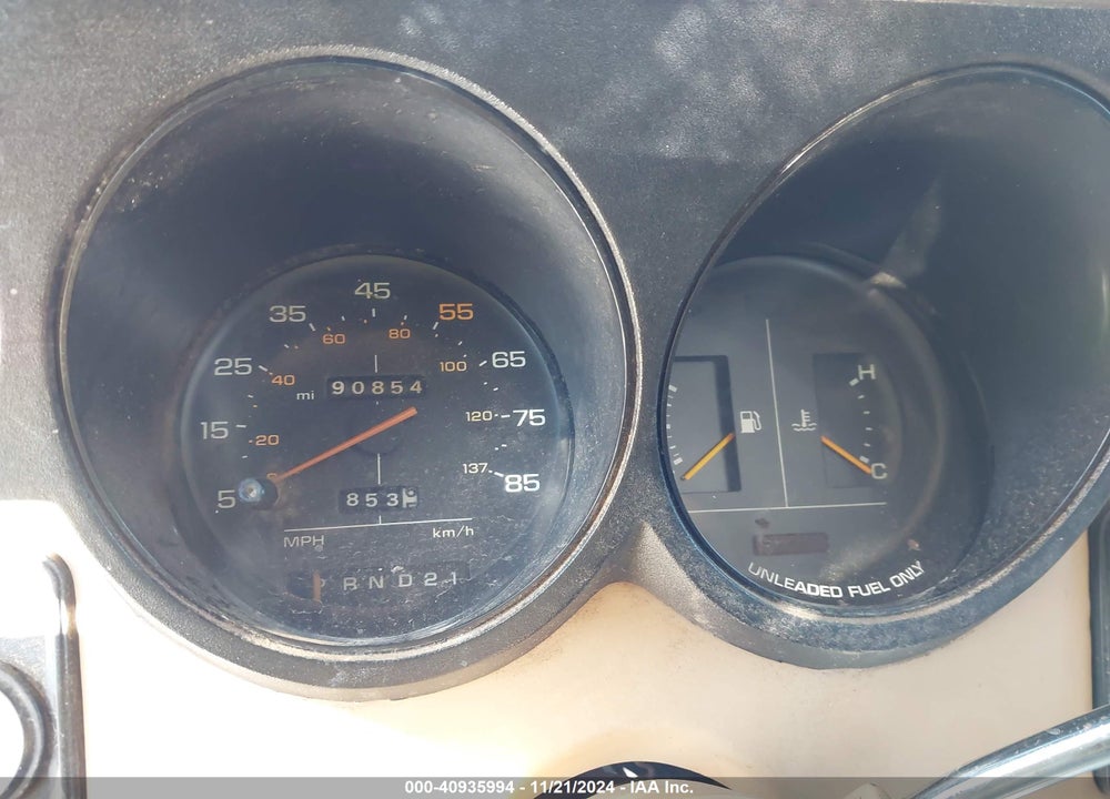 1987 DODGE RAM VAN B350 VIN: 2B6KB3314HK226131