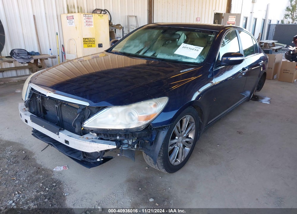 2010 HYUNDAI GENESIS 4.6 VIN: KMHGC4DF9AU105573