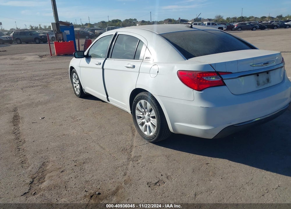 2013 CHRYSLER 200 LX VIN: 1C3CCBAB7DN691556