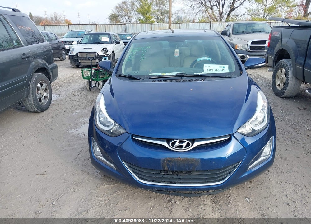 2016 HYUNDAI ELANTRA VALUE EDITION VIN: 5NPDH4AE7GH678236
