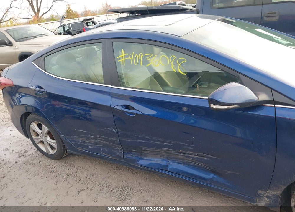 2016 HYUNDAI ELANTRA VALUE EDITION VIN: 5NPDH4AE7GH678236