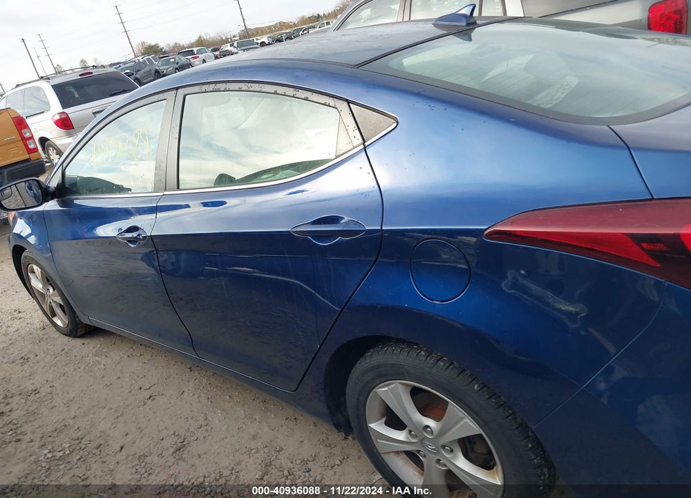 2016 HYUNDAI ELANTRA VALUE EDITION VIN: 5NPDH4AE7GH678236