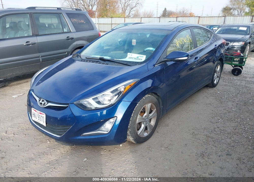 2016 HYUNDAI ELANTRA VALUE EDITION VIN: 5NPDH4AE7GH678236
