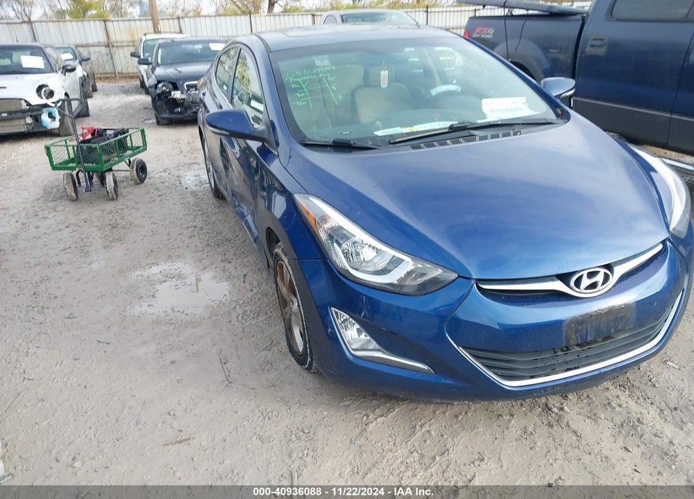 2016 HYUNDAI ELANTRA VALUE EDITION VIN: 5NPDH4AE7GH678236
