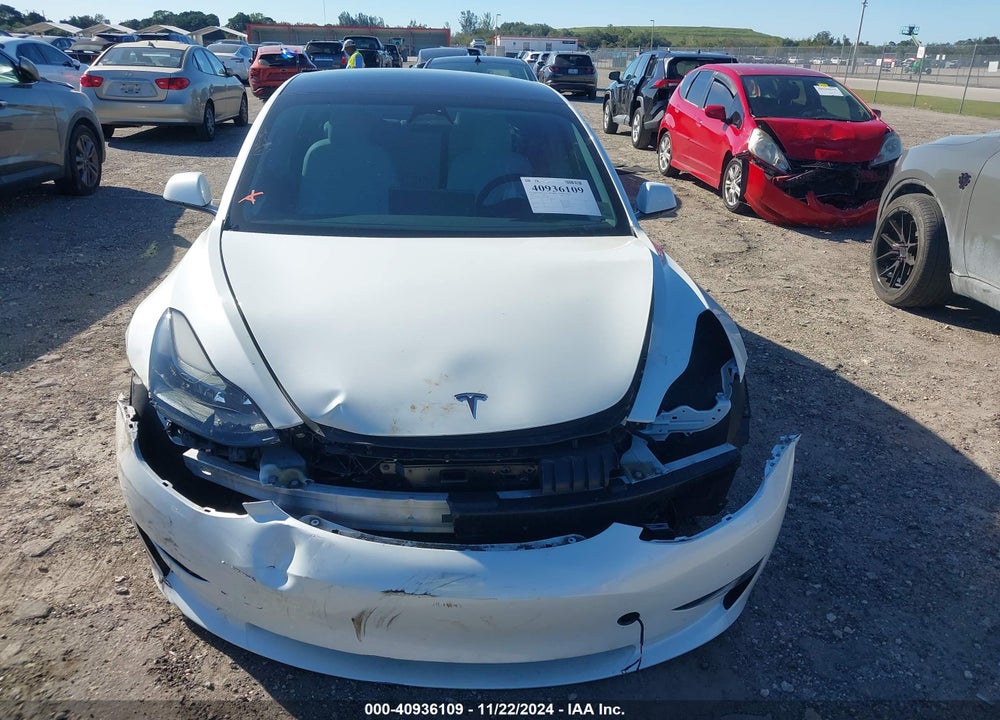 2023 TESLA MODEL 3 REAR-WHEEL DRIVE VIN: 5YJ3E1EA2PF398183