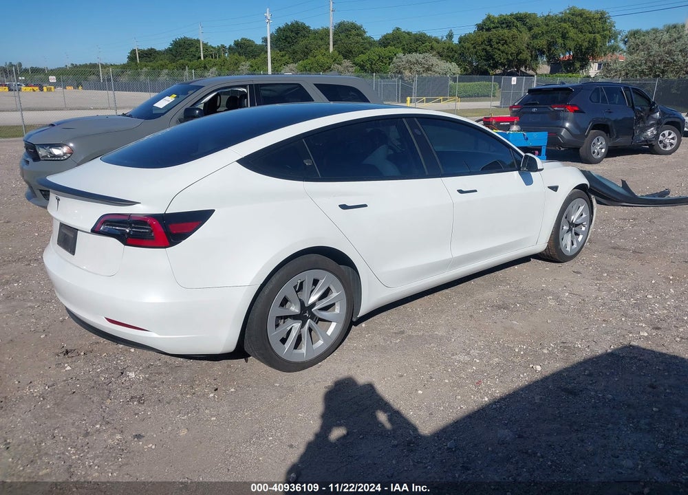 2023 TESLA MODEL 3 REAR-WHEEL DRIVE VIN: 5YJ3E1EA2PF398183