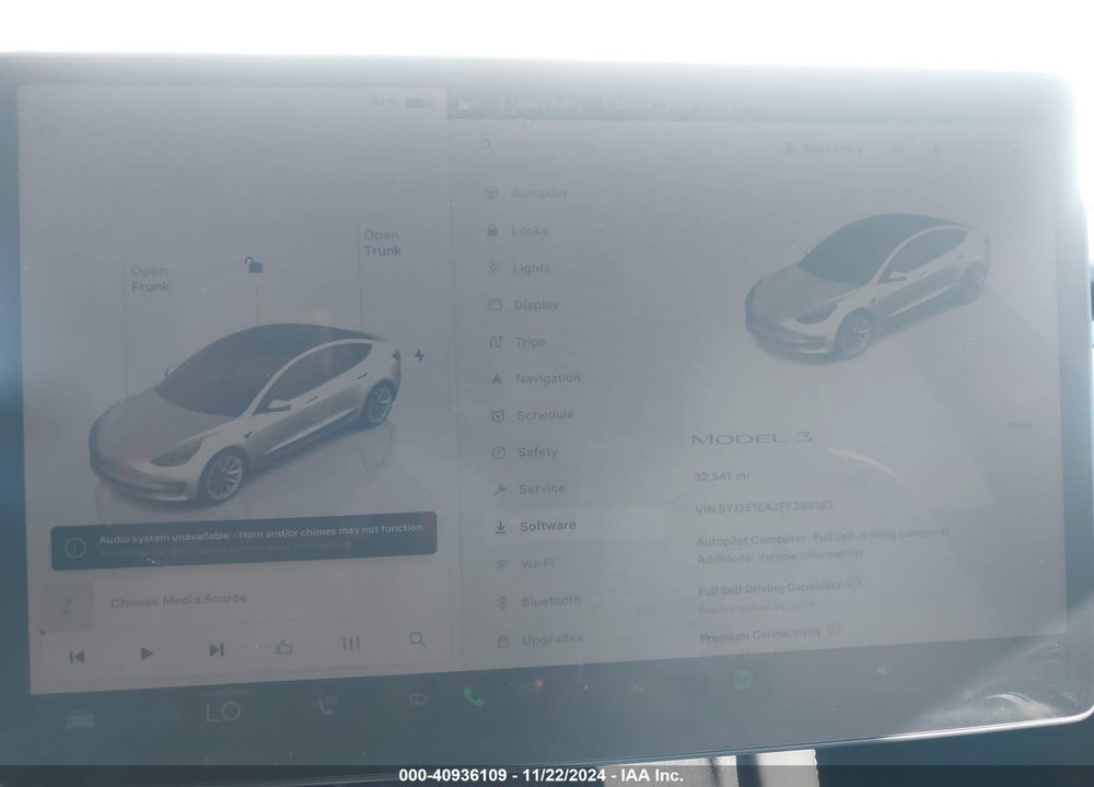 2023 TESLA MODEL 3 REAR-WHEEL DRIVE VIN: 5YJ3E1EA2PF398183
