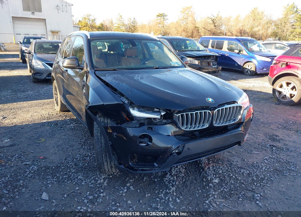 2017 BMW X3 XDRIVE28I VIN: 5UXWX9C32H0T24786