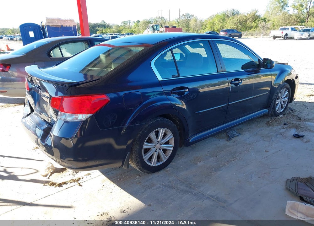 2012 SUBARU LEGACY 2.5I PREMIUM VIN: 4S3BMBG67C3017349