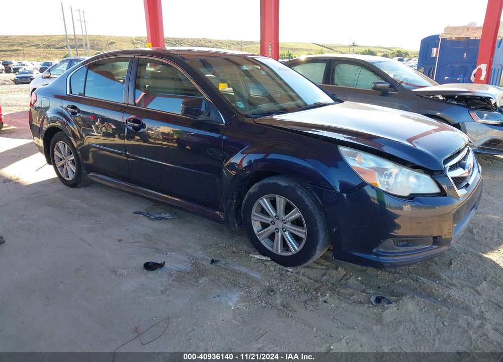 2012 SUBARU LEGACY 2.5I PREMIUM VIN: 4S3BMBG67C3017349