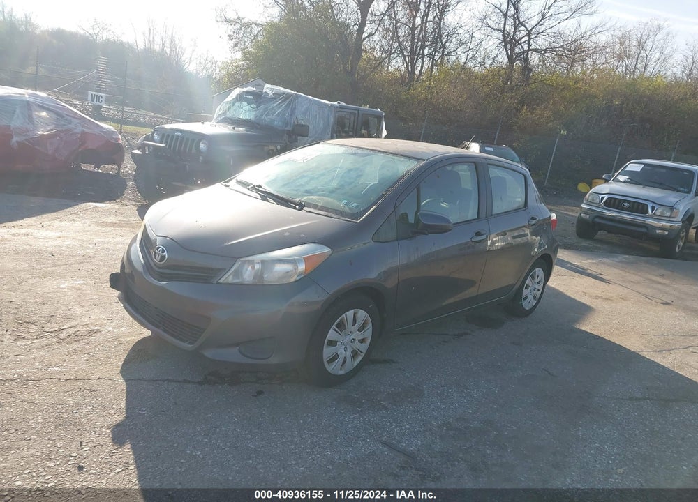 2012 TOYOTA YARIS LE VIN: JTDKTUD32CD512318