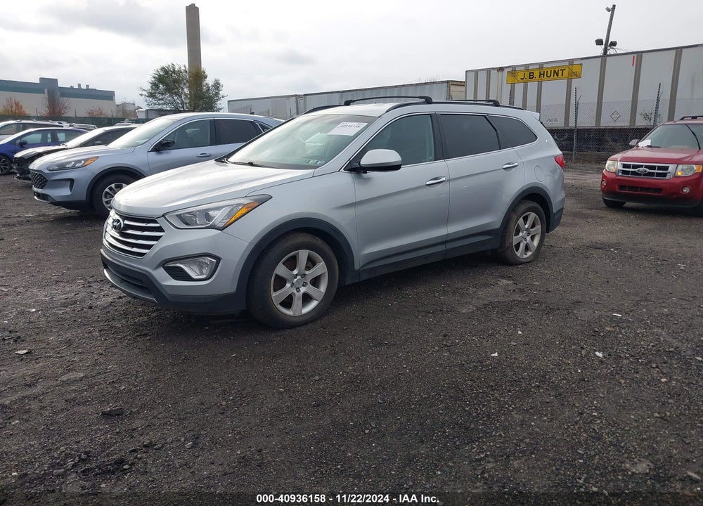 2014 HYUNDAI SANTA FE GLS VIN: KM8SMDHF4EU040624