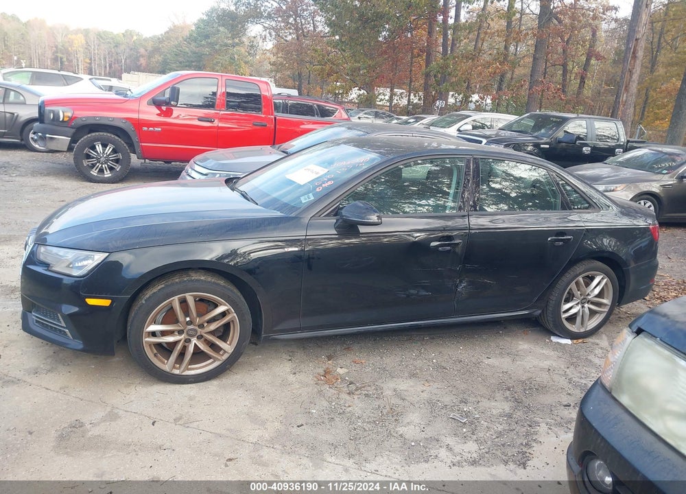 2017 AUDI A4 VIN: WAUKMAF47HN040133