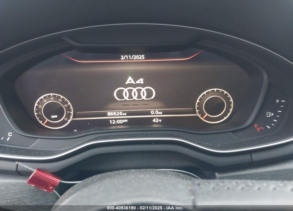 2017 AUDI A4 VIN: WAUKMAF47HN040133