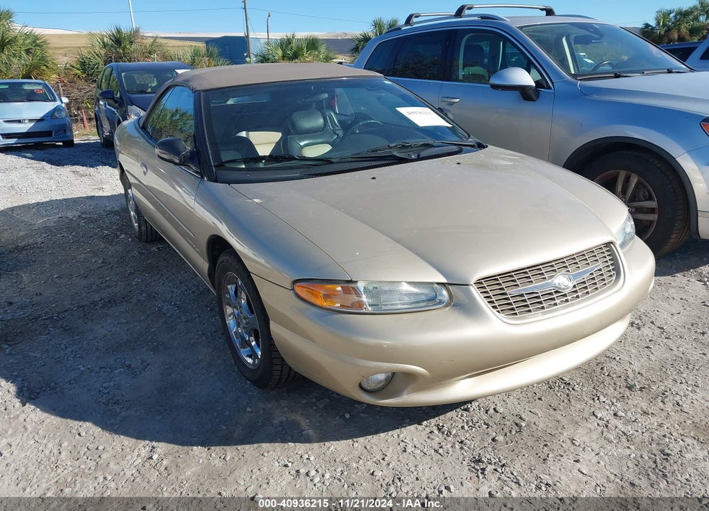 1999 CHRYSLER SEBRING JXI VIN: 3C3EL55H4XT551610