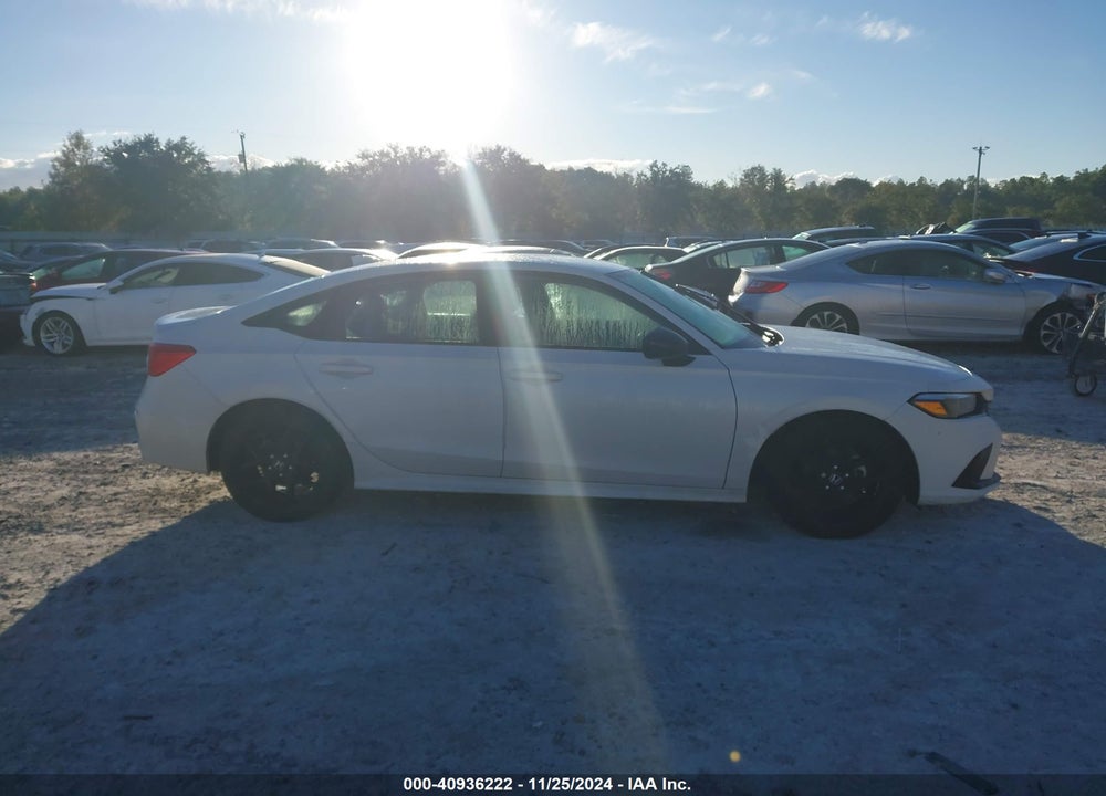 2022 HONDA CIVIC SPORT VIN: 2HGFE2F51NH503101