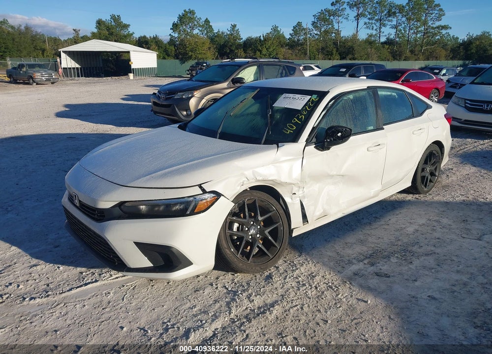 2022 HONDA CIVIC SPORT VIN: 2HGFE2F51NH503101