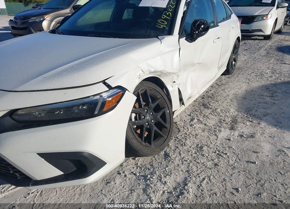 2022 HONDA CIVIC SPORT VIN: 2HGFE2F51NH503101