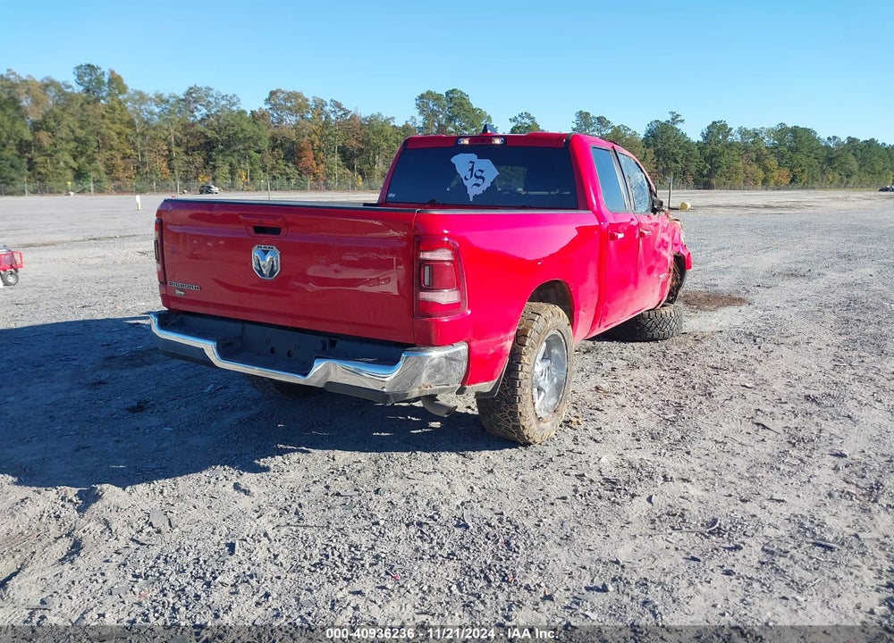 2022 RAM 1500 BIG HORN 4X2 6'4 BOX VIN: 1C6RREBG0NN272974