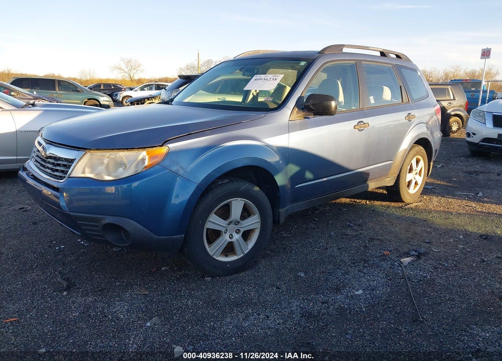 2010 SUBARU FORESTER 2.5X VIN: JF2SH6BC3AH764067