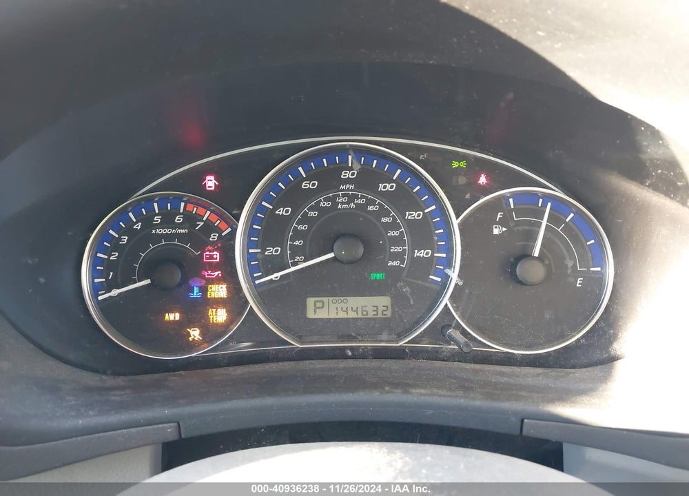 2010 SUBARU FORESTER 2.5X VIN: JF2SH6BC3AH764067