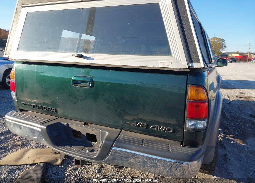 2001 TOYOTA TUNDRA LTD V8 VIN: 5TBBT48121S185244