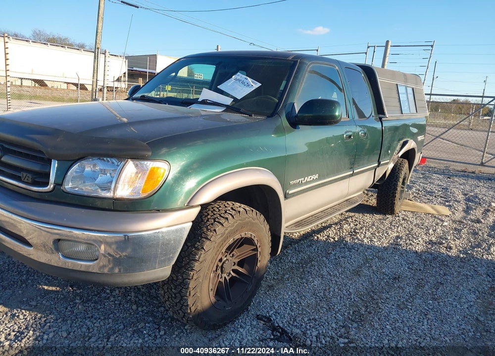 2001 TOYOTA TUNDRA LTD V8 VIN: 5TBBT48121S185244