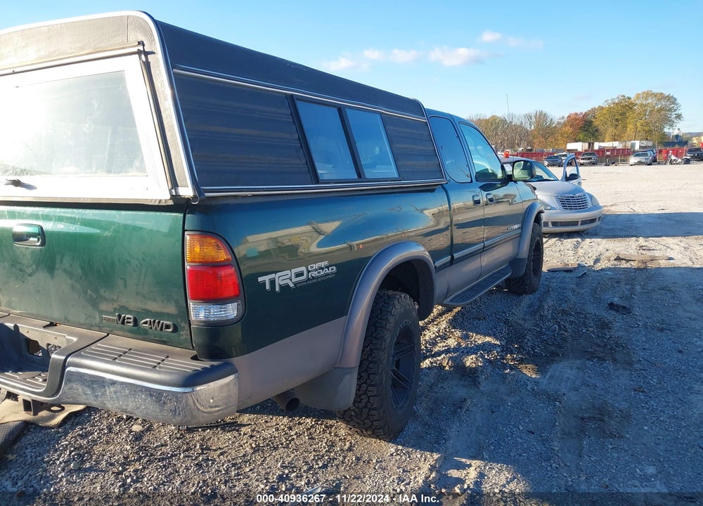 2001 TOYOTA TUNDRA LTD V8 VIN: 5TBBT48121S185244
