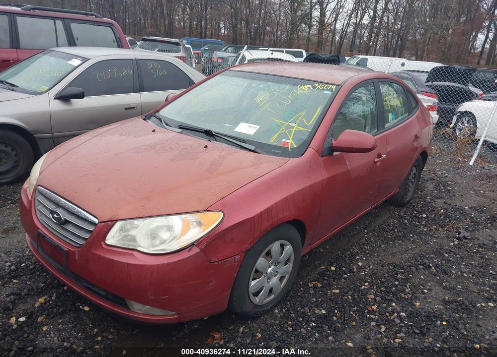 2008 HYUNDAI ELANTRA GLS/SE VIN: KMHDU46D88U420712