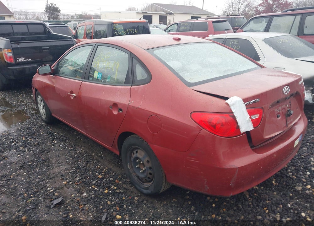 2008 HYUNDAI ELANTRA GLS/SE VIN: KMHDU46D88U420712