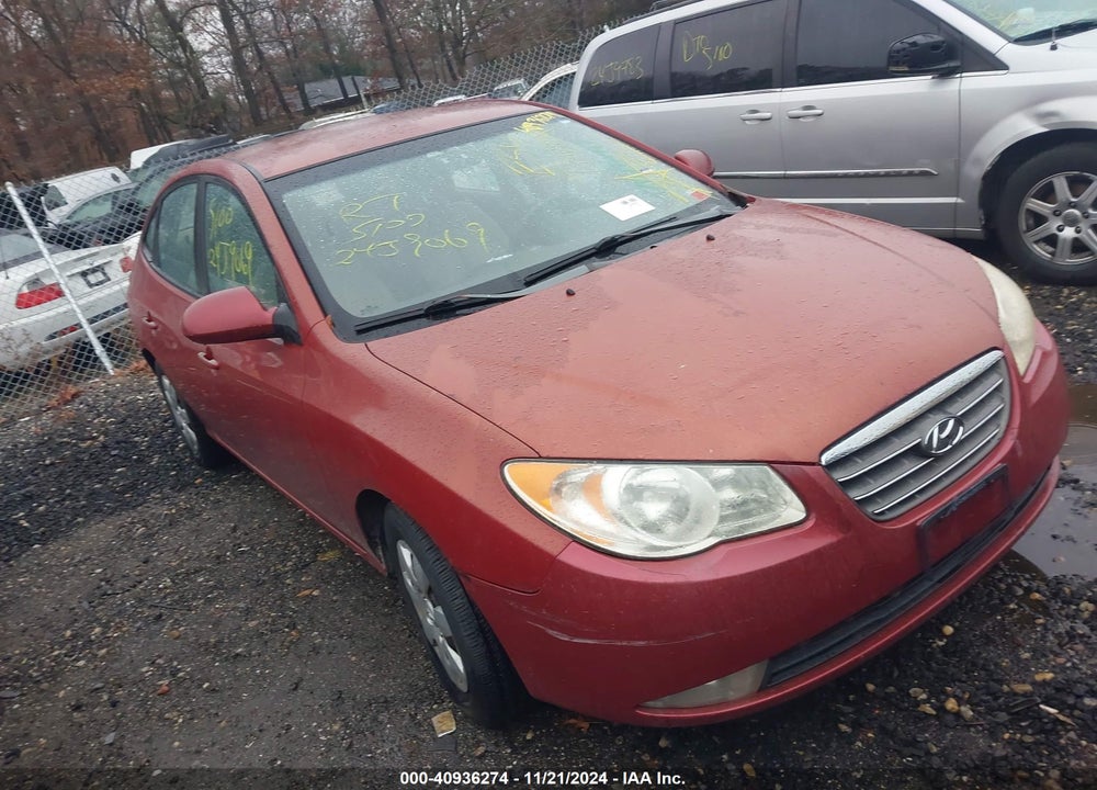 2008 HYUNDAI ELANTRA GLS/SE VIN: KMHDU46D88U420712