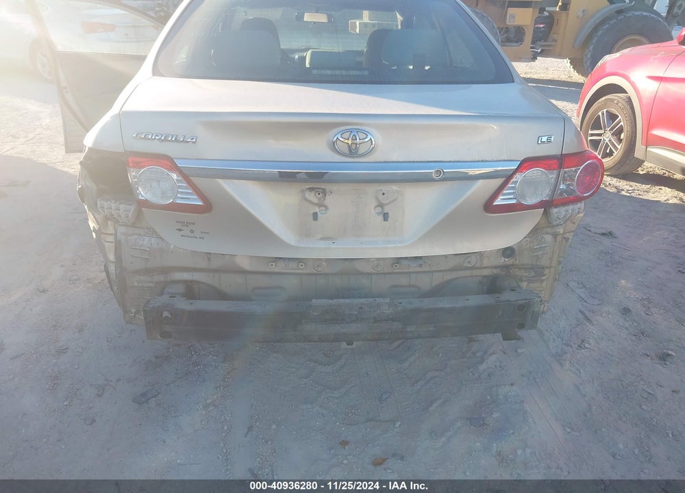 2013 TOYOTA COROLLA LE VIN: 2T1BU4EE7DC039396