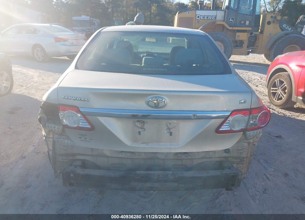 2013 TOYOTA COROLLA LE VIN: 2T1BU4EE7DC039396