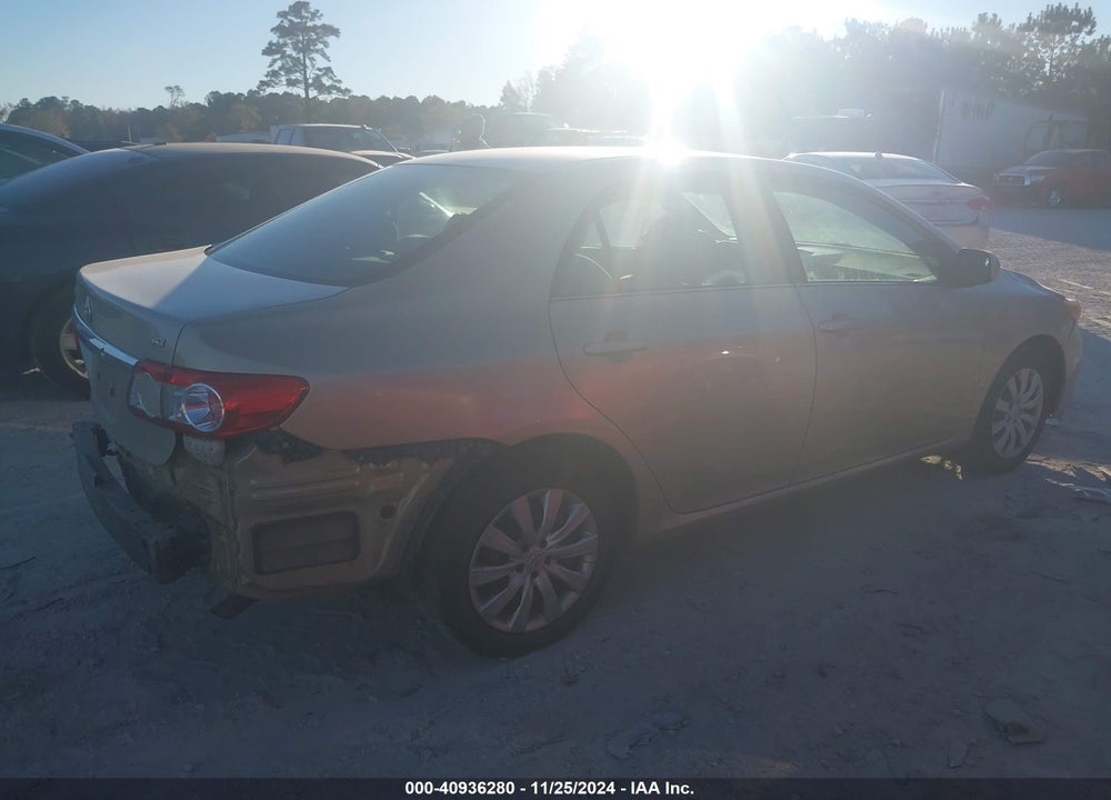 2013 TOYOTA COROLLA LE VIN: 2T1BU4EE7DC039396