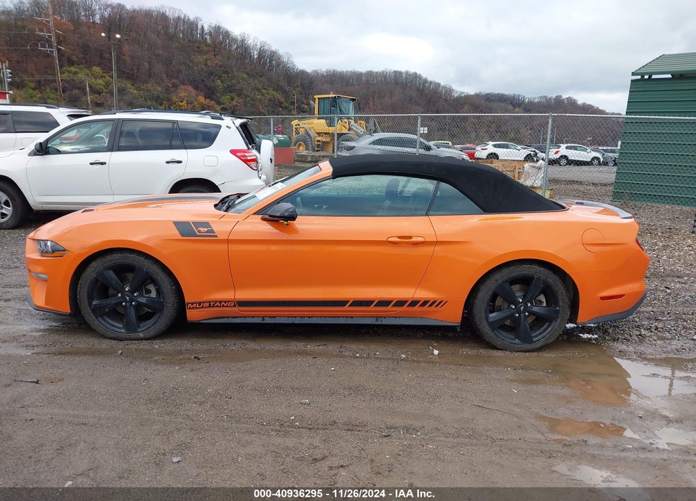 2021 FORD MUSTANG ECOBOOST PREMIUM VIN: 1FATP8UH9M5119784