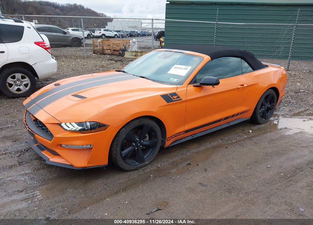 2021 FORD MUSTANG ECOBOOST PREMIUM VIN: 1FATP8UH9M5119784
