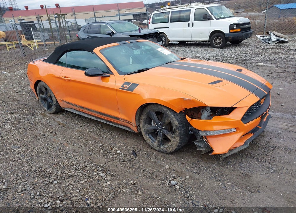 2021 FORD MUSTANG ECOBOOST PREMIUM VIN: 1FATP8UH9M5119784