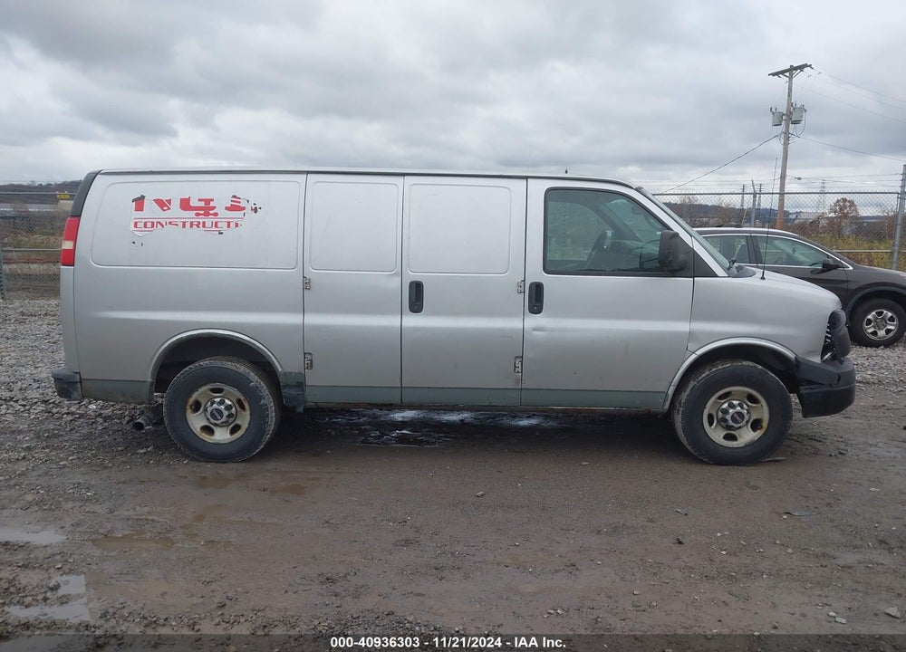 2011 GMC SAVANA 2500 WORK VAN VIN: 1GTW7FCA2B1145552